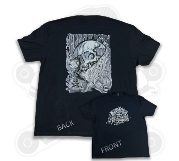 DIRTY AIR Tee Shirt - BLACK
