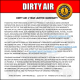 DIRTY AIR 4" Steel Rear Touring Air Shocks PAIR