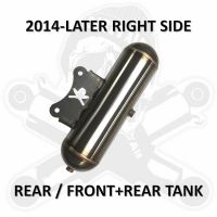 DIRTY AIR Stainless Steel Tank 2014-Later Right Side w/o valve mount "EL NIÑO"