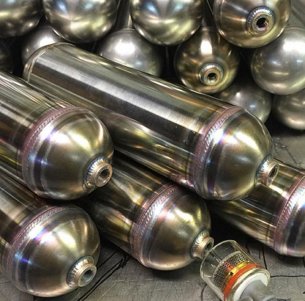 DIRTY AIR USA DIRTY AIR Stainless Steel Air Tanks